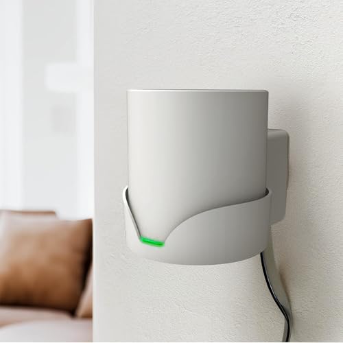 Bangcheer Wall Mount for TP-Link Deco X10/X20/X50/X55/X60 | WiFi 6 Router Bracket w/Cable Organizer | Sturdy & Space Saving Mesh System Holder (3Pack,White)