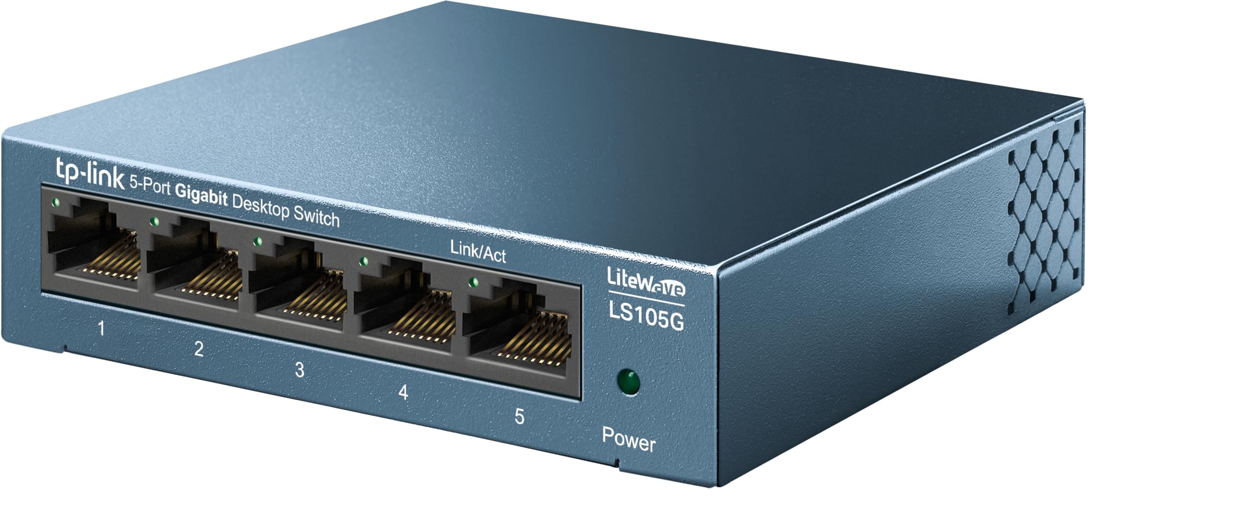 TP-Link 5ポート スイッチングハブ ギガビット 金属筐体 設定不要 ライフタイム保証 LS105G